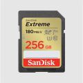 256GB SANDISK EXTREME PRO SD UHSI 180MB/S 90MB/S SDSDXVV-256G-GNCIN