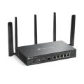 TP-LINK OMADA ER706W-4G AX3000 1XGIGABIT SFP WAN/LAN PORT 1XGIGABIT RJ45 WAN PORT 4XGIGABIT WAN/LAN RJ45 VPN ROUTER