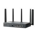 TP-LINK OMADA ER706W-4G AX3000 1XGIGABIT SFP WAN/LAN PORT 1XGIGABIT RJ45 WAN PORT 4XGIGABIT WAN/LAN RJ45 VPN ROUTER