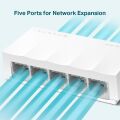 TP-LINK LS1005 5 PORT 10/100 PLASTİK KASA SWITCH
