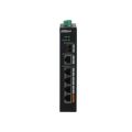 DAHUA PFS3106-4ET-60-V2 4 PORT 10/100 + 1XGB RJ45/1XGB SFP UPLINK 250 METRE 60W POE ENDÜSTRİYEL SWITCH