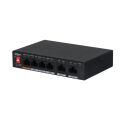 DAHUA PFS3006-4ET-60 4 PORT 10/100 + 2 PORT 10/100 UPLINK 250 METRE 60W POE METAL KASA SWITCH
