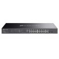 TP-LINK OMADA ES220GMP 16 PORT GIGABIT + 2XGB SFP+2XGB RJ45 UPLINK CLOUD YÖNETİLEBİLİR 250W POE RACKMOUNT SWITCH