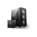 MSI MAG FORGE M100A D60 600W 80+ AKRİLİK YAN PANEL 3X120MM 1X120MM ARGB BRONZE MATX GAMING KASA