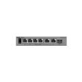 RUIJIE REYEE RG-ES207GS-LP 6 PORT GIGABIT + 1XGB SFP UPLINK YÖNETİLEBİLİR 40W POE SWITCH